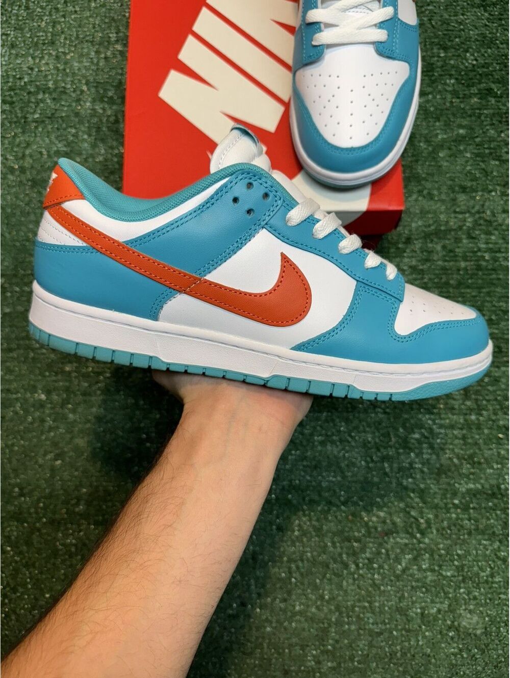 Nike Dunk Low Miami Dolphins Size 10.5